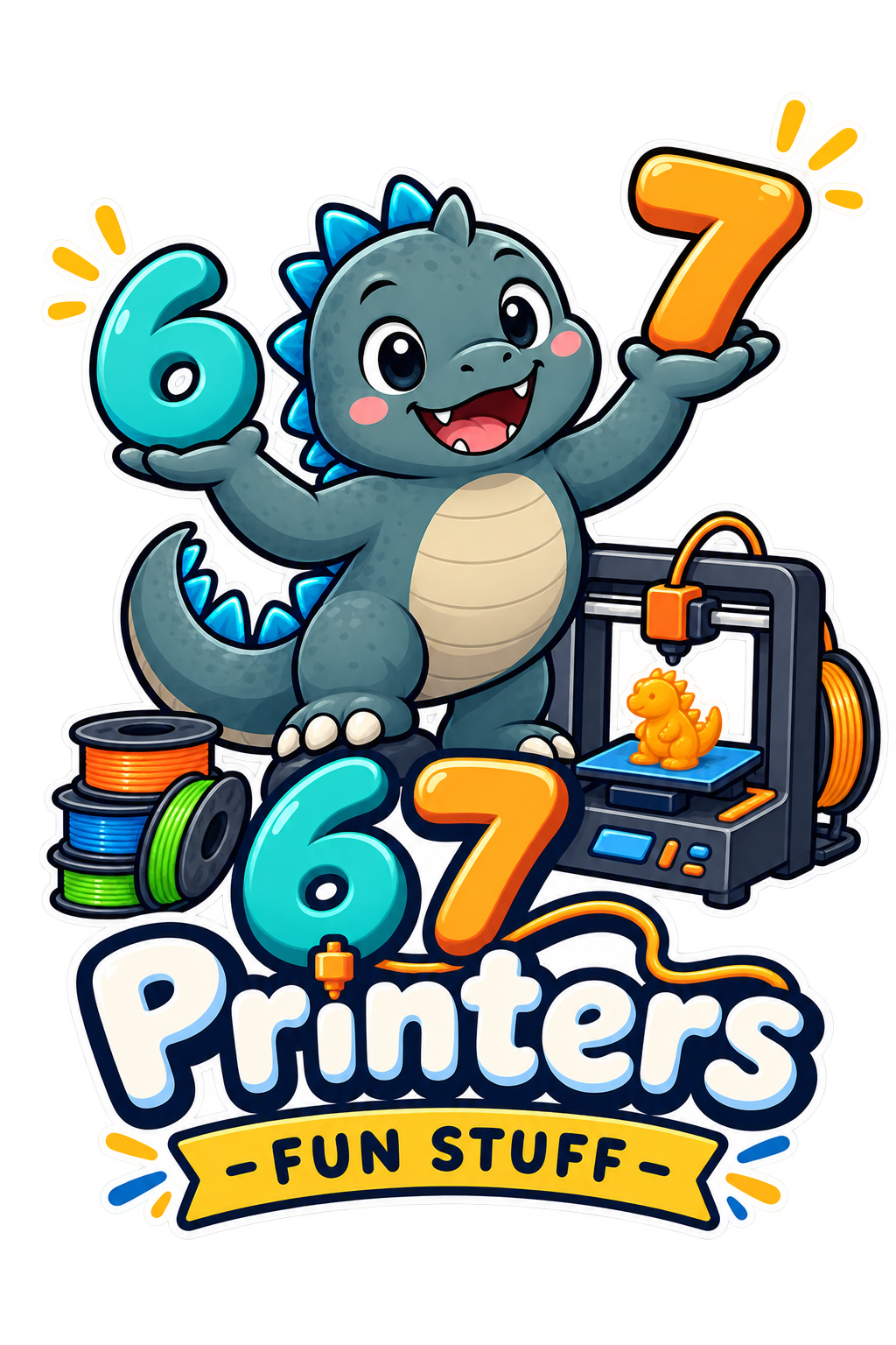 67 Printers logo
